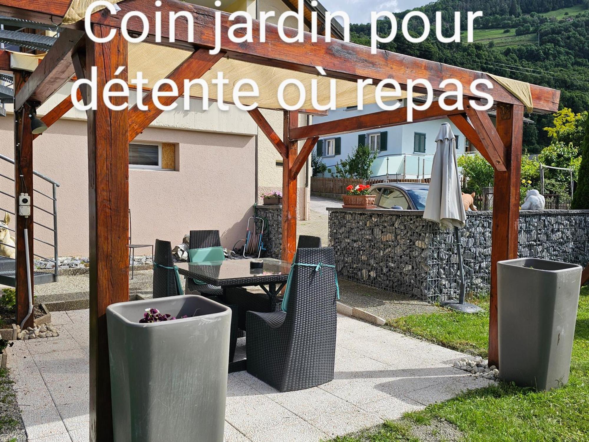 Chez Gigi Bed & Breakfast Nendaz Bagian luar foto